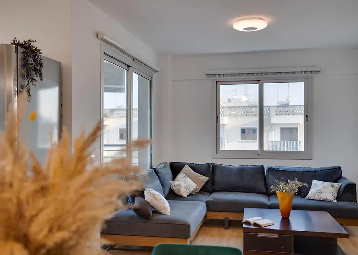 アパート Spacious Modern 3bd In Prestigious Engomi Ayios Dhometios